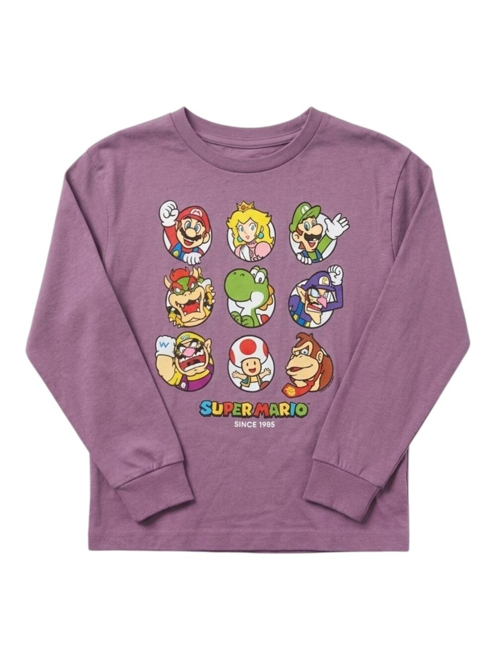 Gap Kids Purple Super Mario Characters Nintendo Princess Peach Girls Size 6 7 S